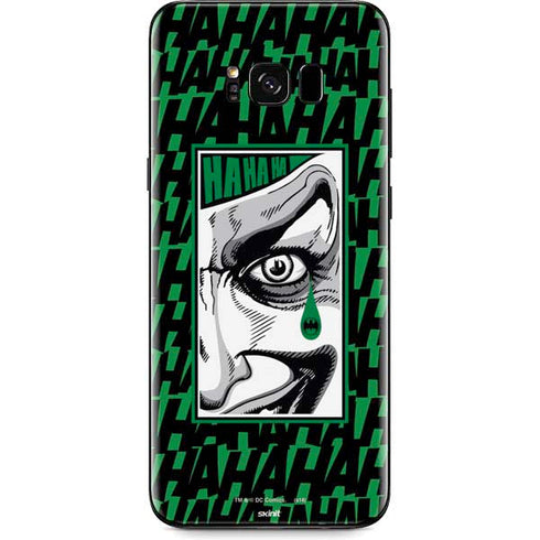 DC Comics The Joker Teardrop Card Galaxy S8 Plus Skin